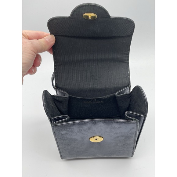 Magda Makkay Early 1900\'S Black  Embellished Evening Purse Vintage‎ 5.5\